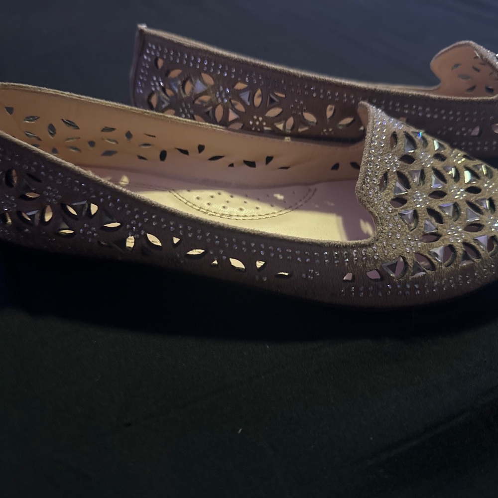 bedazzled flats - Picture 2 of 3